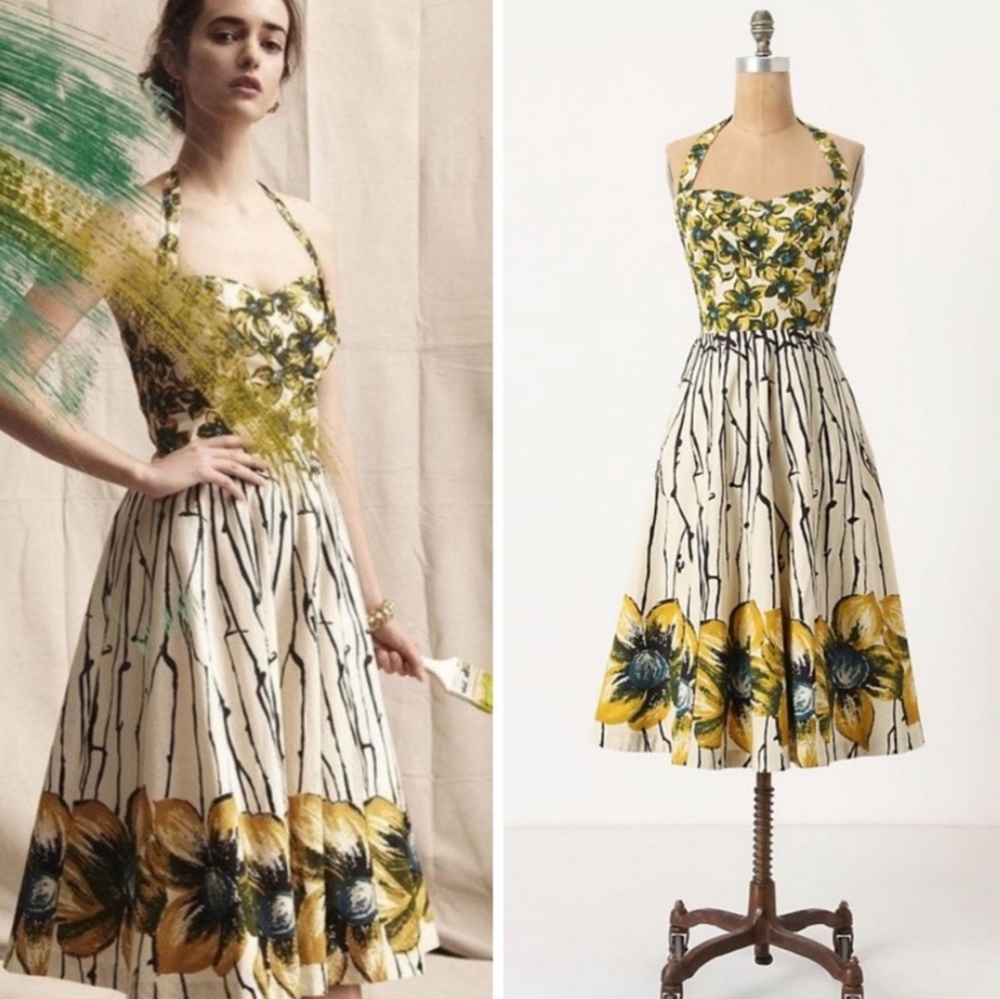 Anthropologie Hypericum Dress